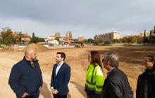Roda de premsa aparcament dissuasiu Misericòrdia