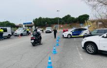 Imatge d'un control policial