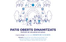 Cartell oferta Patis Oberts Dinamitzats Nadal 2024
