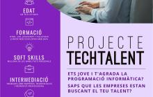 Cartell Techtalent 2a edició