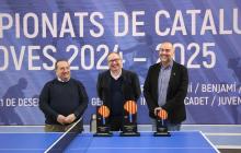 Presentació Campionat de Joves de Tennis Taula