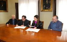 Signatura acord intencions hoquei
