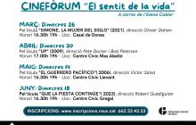 Programació Cinefòrum 2025