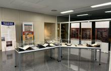 Mostra documental al vestíbul de l'Arxiu Municipal batalla Vilallonga