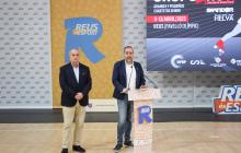 Enrique Martín, regidor i Carmelo Paniagua, president de la RFEP