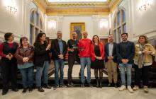 Recepció equip basquet Reus Deportiu