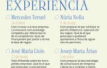 Cartell Cafès amb experiència