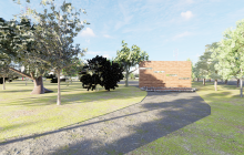 Imatge virtual del projecte d'una nova àrea de biodiversitat a la zona del barranc de Calderons