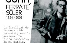 Cartell exposició Ferraté