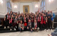 Recepció al Reus Femení pujada a Tercera RFEF