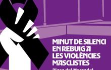 Imatge minut de silenci per violència masclista 2 de juny 2025