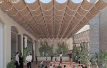 Imatge del projecte guanyador del concurs per a la rehabilitació del Centre Catòlic