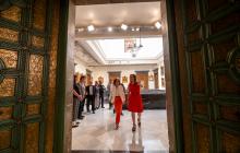 Visita institucional de la consellera de Cultura, Sònia Hernández