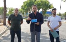 Roda de premsa de presentació de millores als polígons
