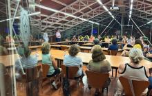 Reunió amb les persones contractades amb el programa Treball i Formació