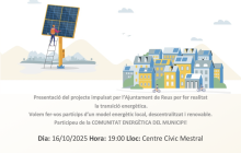 Cartell Jornada Informativa Comunitat Energètica