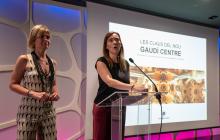Presentació del projecte guanyador del concurs d'idees de renovació del Gaudí Centre