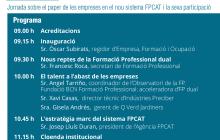 Cartell jornada FP a l'abast de les empreses
