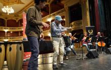 Activitat de musicoteràpia d'Apropa Cultura