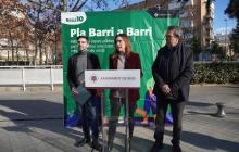 Roda de premsa de balanç del Pla Barri a Barri