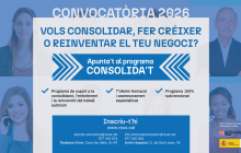 Cartell 3a edició Consolida't