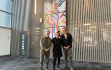 Presentació obra d’art digital NEWART foundation