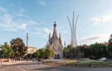 Render capella Gaudí Reus