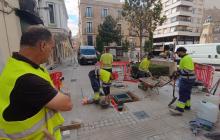 Instal·lació de pilones automàtiques per regular el trànsit a l’entorn del Pallol i el carrer del Doctor Robert