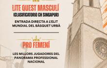 Cartell 3x3 Bàsquet Reus