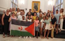 Recepció institucional als infants sahrauís que participen en el projecte «Vacances en Pau»