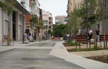 Inauguració remodelació carrer del Doctor Ferran