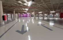Obres de construcció de l'aparcament Riera