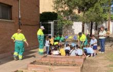 Imatge del programa de manteniment d’horts urbans i escolars