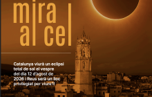 Cartell eclipsi solar a Reus