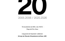 Cartell Exposició 20 anys ETSA