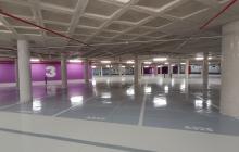 Obres de construcció de l'aparcament Riera