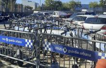 Patinets immobilitzats al dipòsit de vehicles