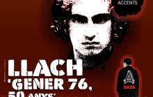 Cartell concert Llach - Gener 76