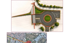 Projecte de la nova rotonda a Urgències de l'Hospital