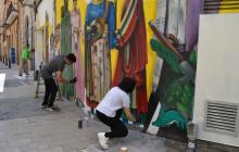 Restauració grafit Ajuntament