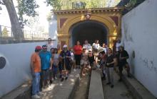 Caminada usuaris Centres Cívics al passeig de la Boca de la Mina