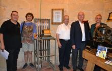 Presentació de la restauració del rellotge de la Prioral