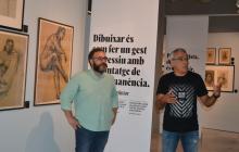 Daniel Recasens i Marc Ferran exposició dibuixos Museu