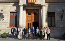 Minut de silenci en senyal de dol per les víctimes de la llevantada