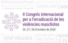 Cartell II Congrés Internacional per a l'Erradicació de les Violències Masclistes