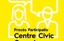 Cartell de l'audiència pública en relació al futur Centre Cívic Gregal