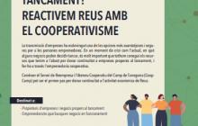 Cartell Reactivem Reus amb el Cooperativisme empreses