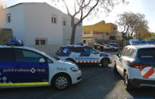 Dispositiu conjunt Guàrdia Urbana i Mossos a Mas Abelló