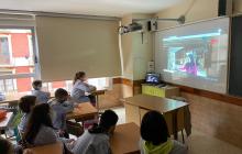 Visites virtuals en directe al Gaudí Centre per a escolars