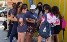 Acció de carrer de salut amb els joves Planet Reus